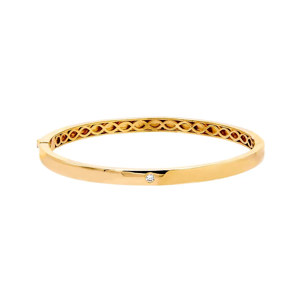CZ Bangle Bracelet