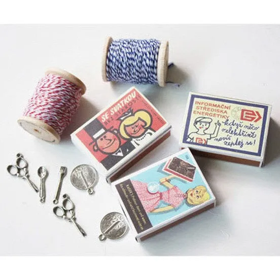 Czech Matchbox Label Stickers-Ver.04