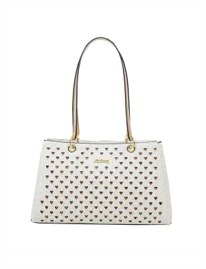 DAKOTA VEGAN TRIPLE COMPARTMENT BAG -XB-2970-BEI