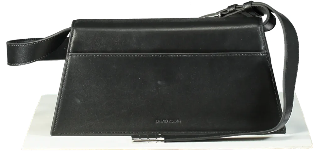 David Koma Black DK City Leather Bag