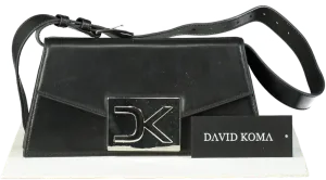 David Koma Black DK City Leather Bag