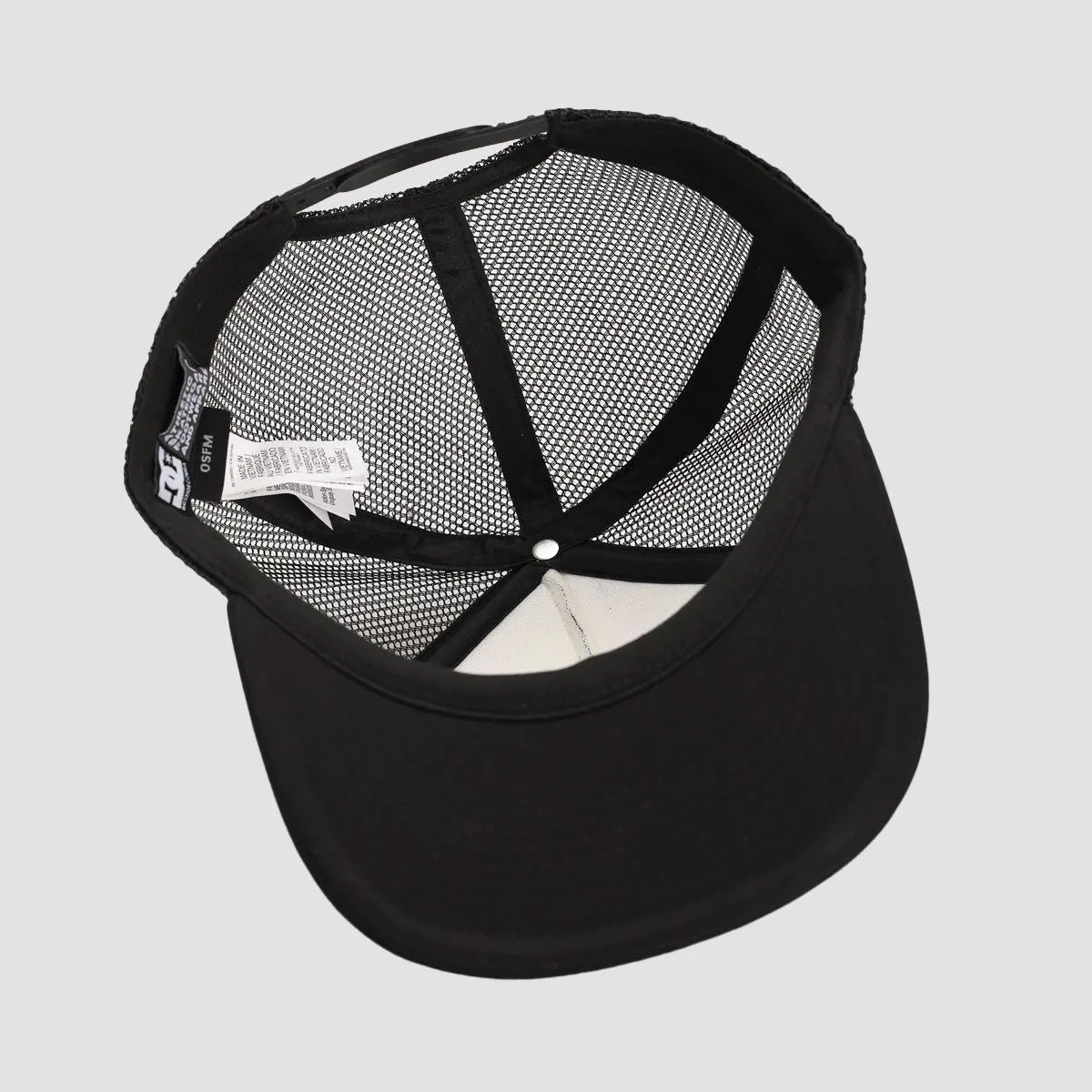 DC Gas Station Trucker Cap White/Black