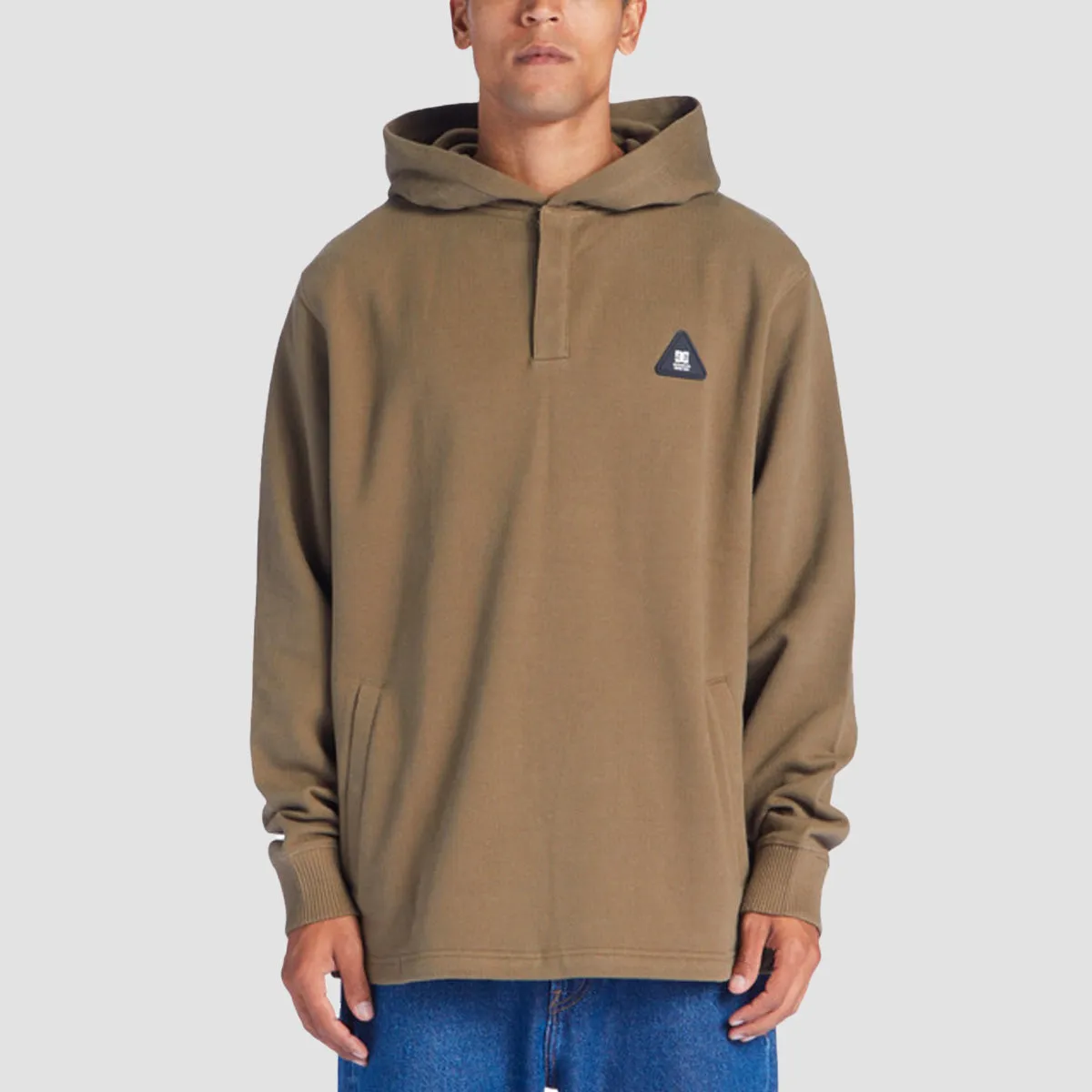 DC Offpeak Henley Pullover Hoodie Capers