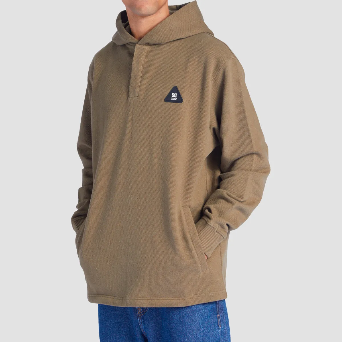 DC Offpeak Henley Pullover Hoodie Capers