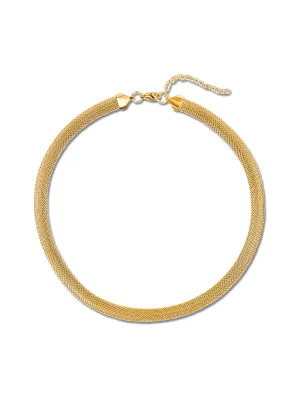 Della Mesh Chain Necklace