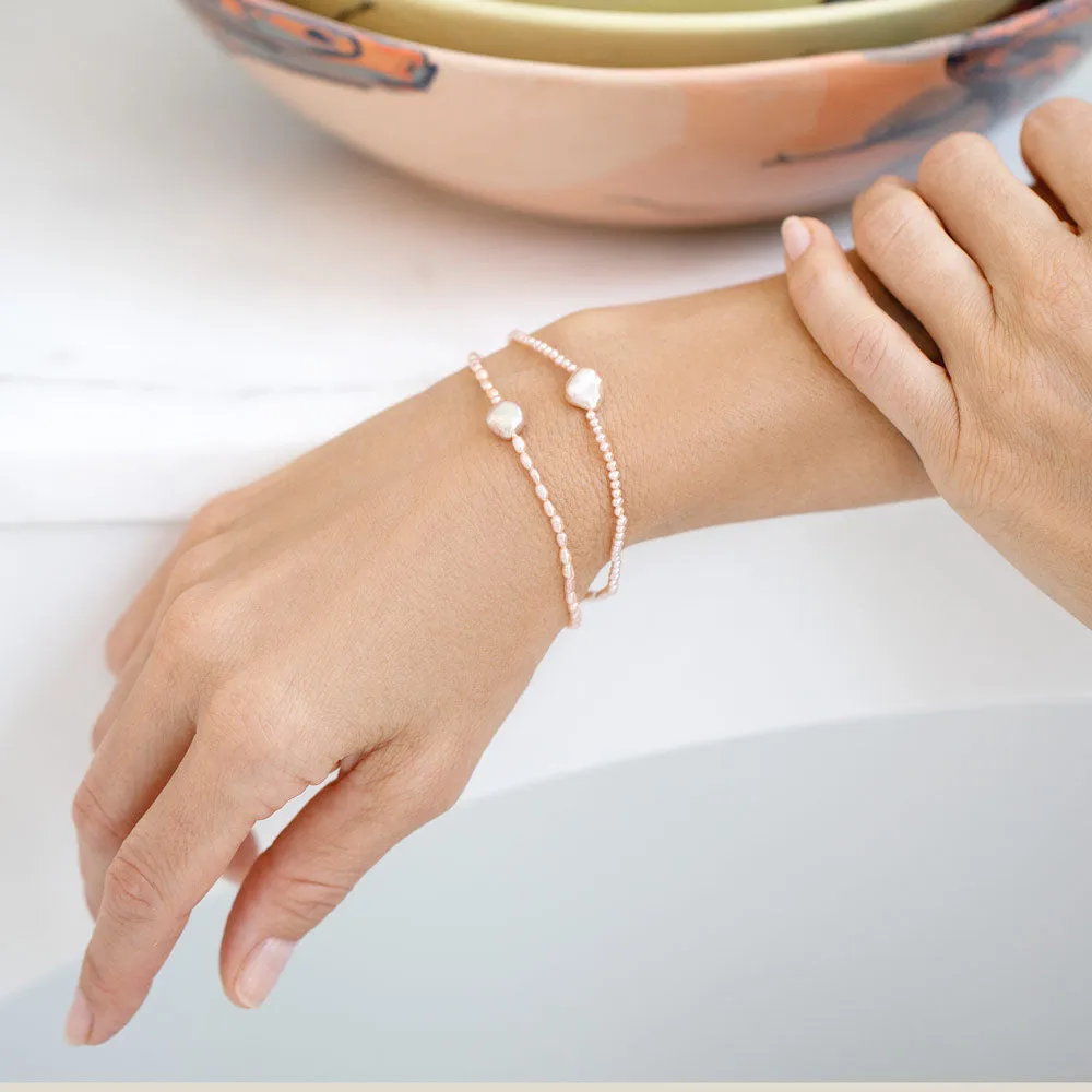 Delphin Pink Lagniappe Bracelet