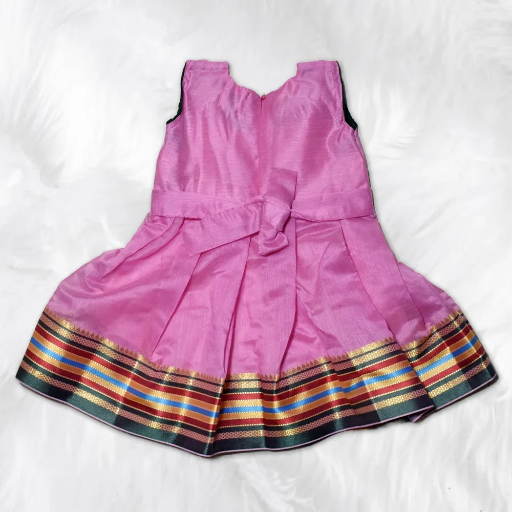 Designer Traditional Frock Design for Baby Girl