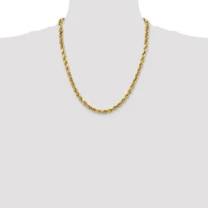 Diamond Cut Heavyweight Rope Gold Chain