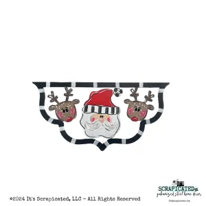 Door Candy™ Bottom - Santa and Reindeer