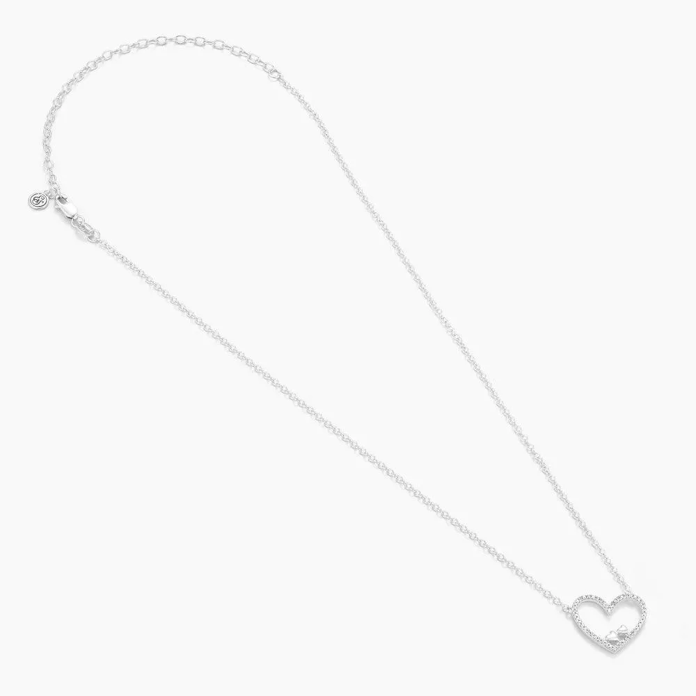 Double The Love Pendant Necklace