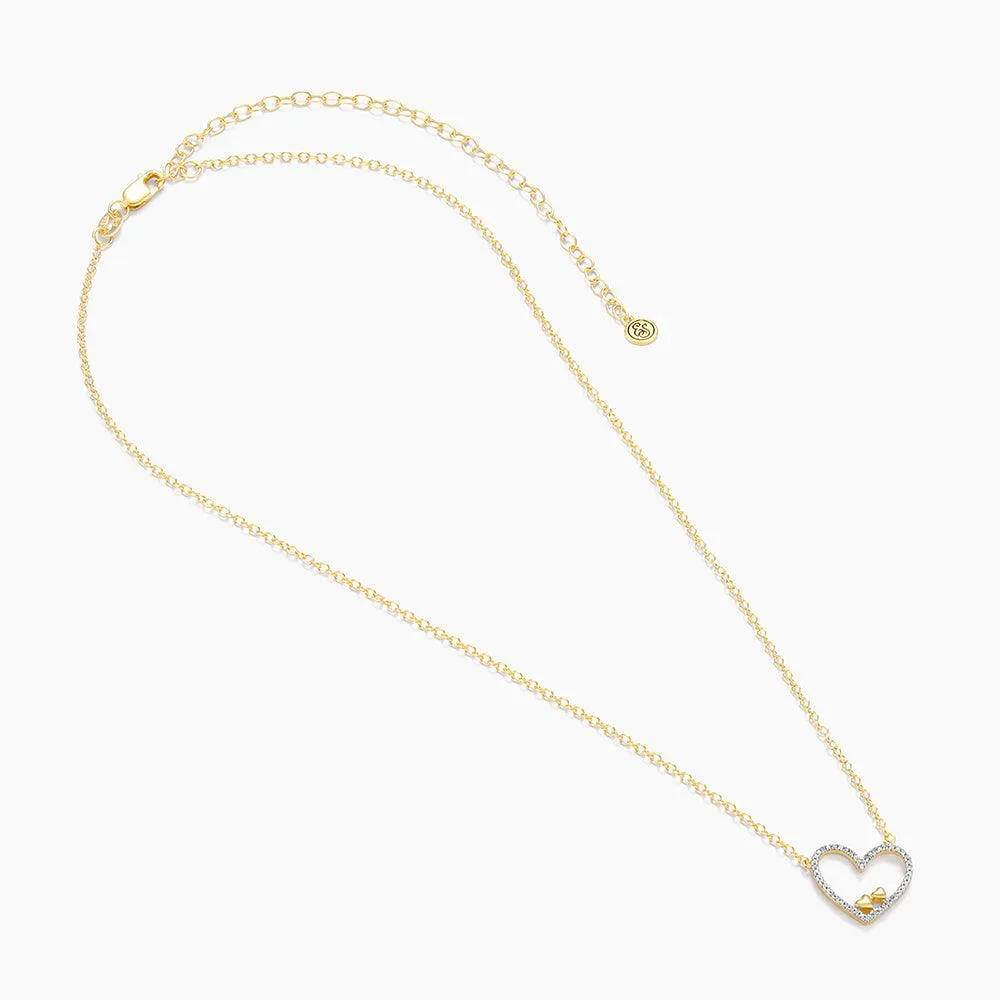 Double The Love Pendant Necklace