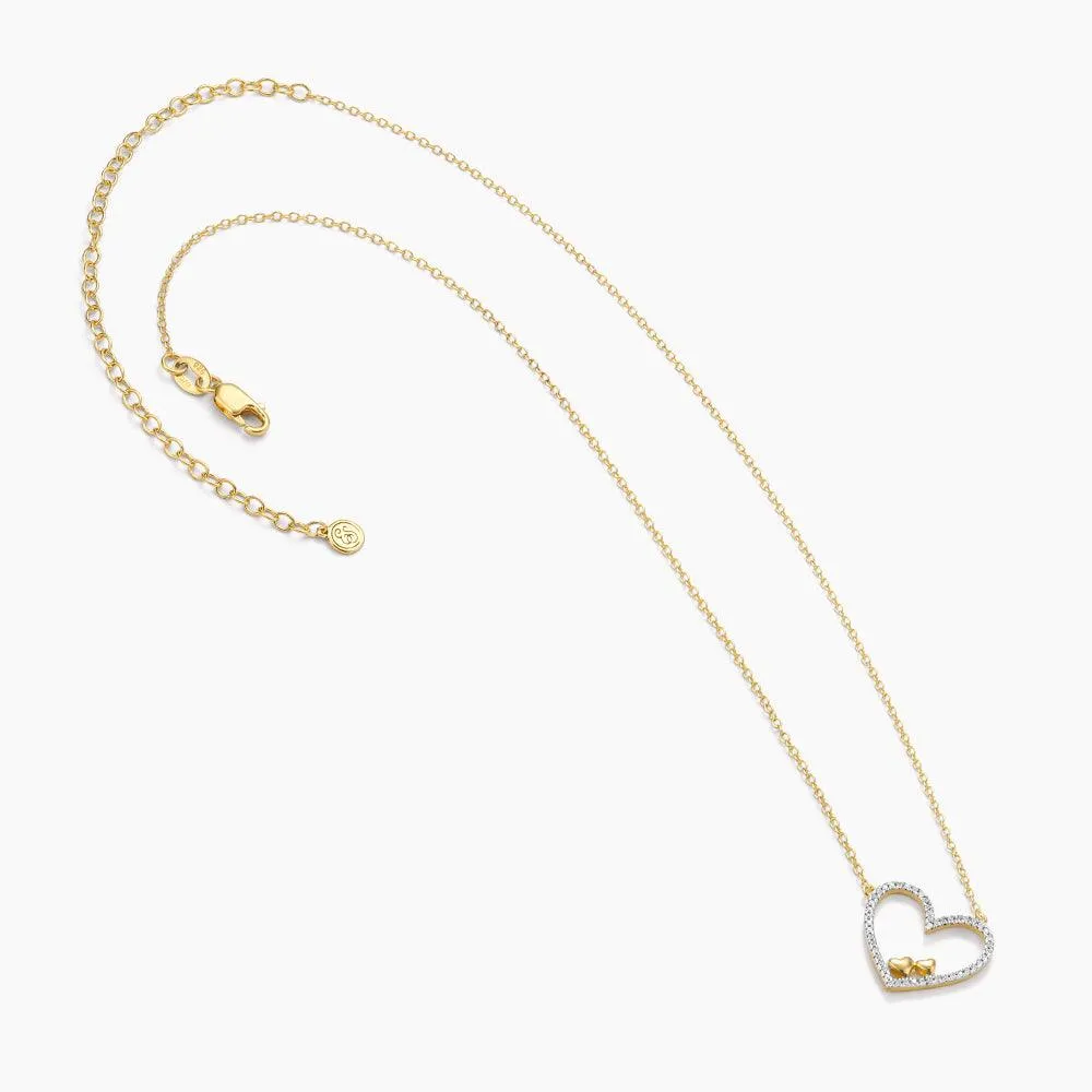 Double The Love Pendant Necklace