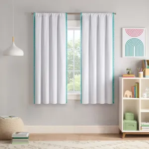 Eclipse Blackout Curtain Kids Curtain with Tassel BorderCover