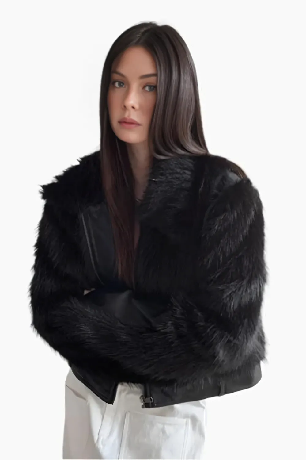 Eclipse Shadow Fur Jacket