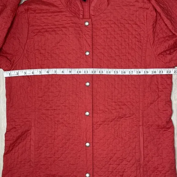 Eileen Fisher Organic Cotton Quilted Jacket. Size: L