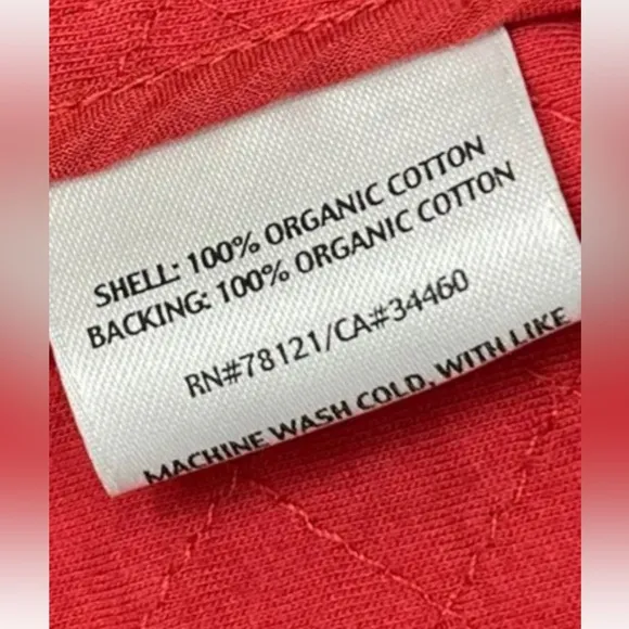 Eileen Fisher Organic Cotton Quilted Jacket. Size: L