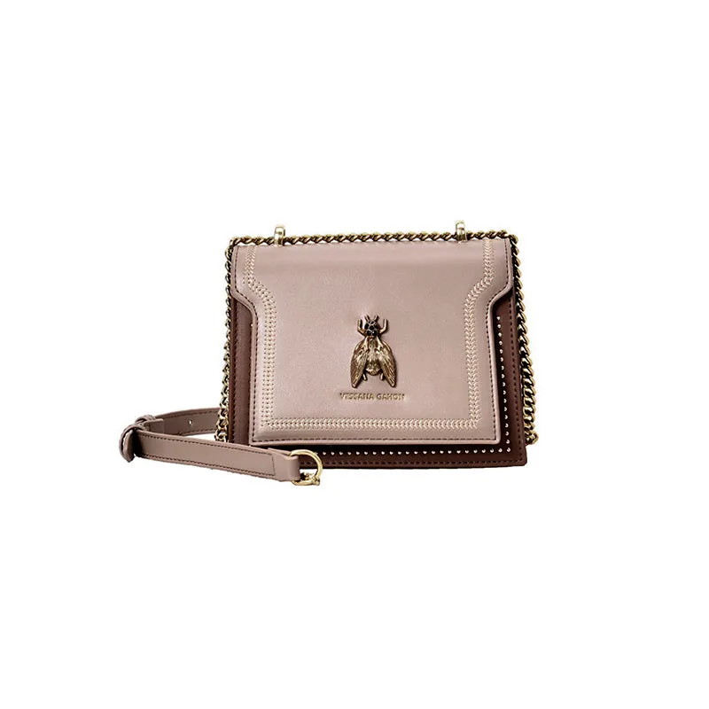 Elegant Bee Patch Crossbody Bag for Women