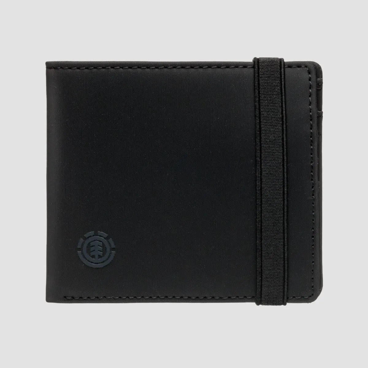 Element Icon Strap Bifold Wallet Flint Black
