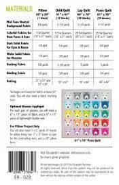 Elizabeth Hartman - Bjorn Bear - Quilt & Pillow Pattern