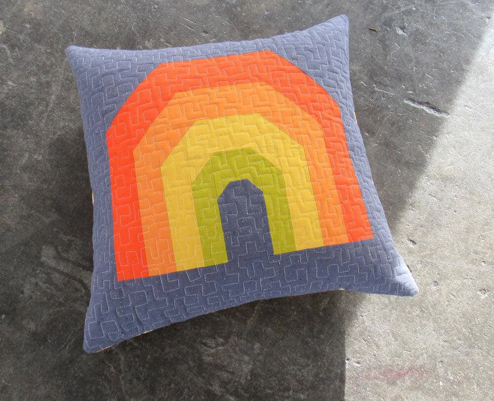 Elizabeth Hartman - Polychromatic - Small & Large Quilt & Pillow Pattern