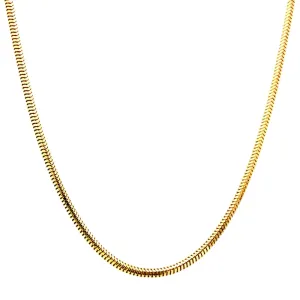 Estate 20" Snake Chain in 14K Yellow Gold