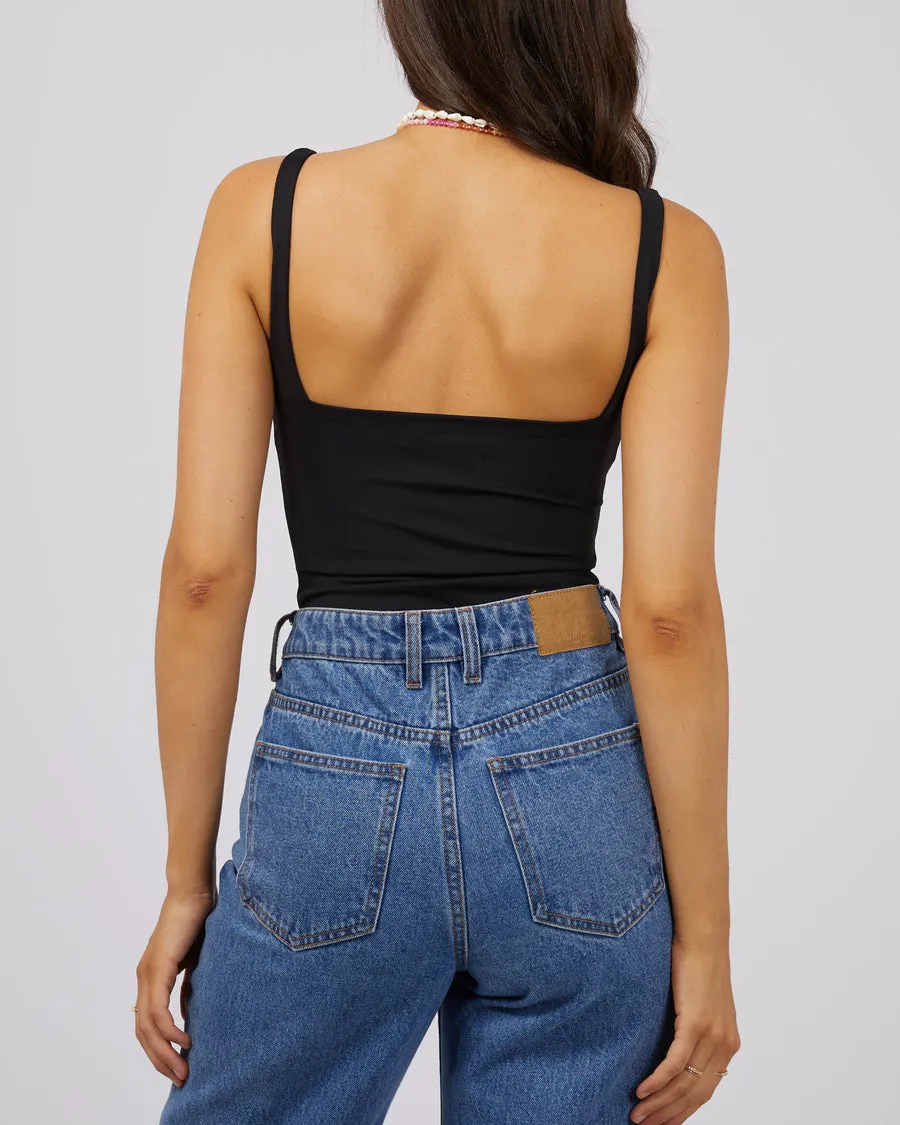 Eve Staple One Piece | Black