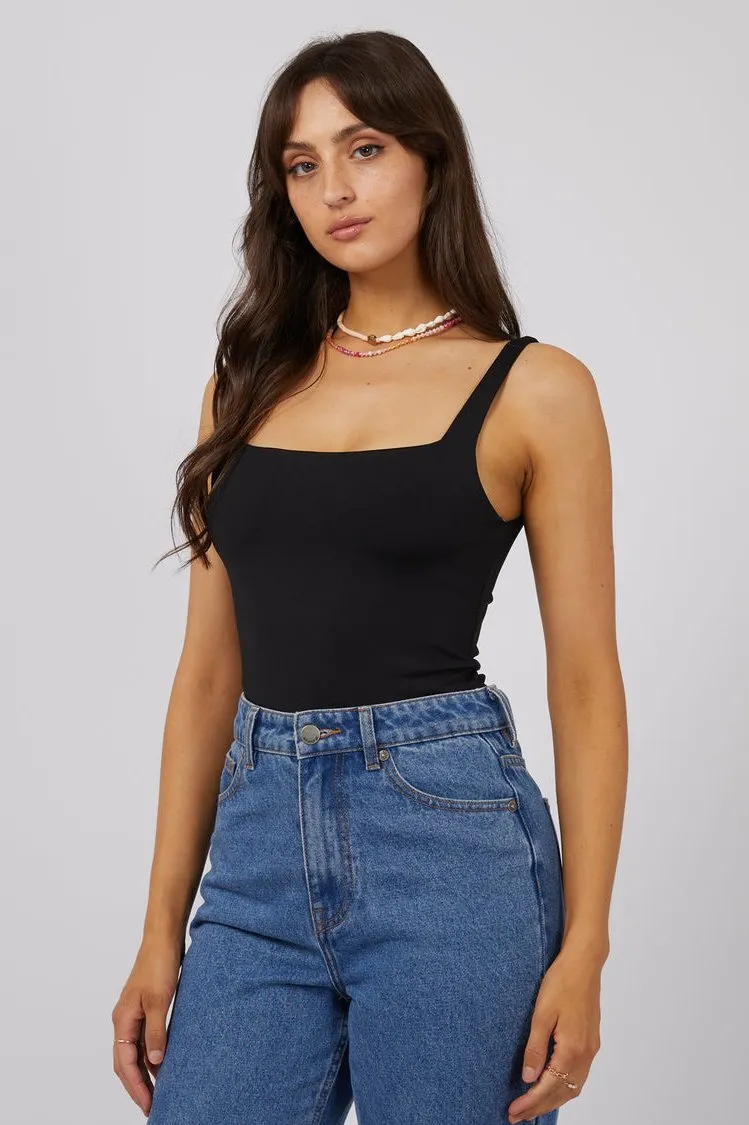 Eve Staple One Piece | Black