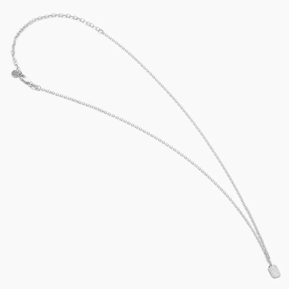 Even Emerald Pendant Necklace