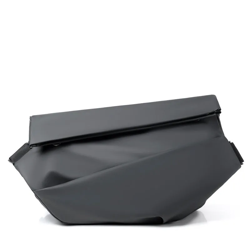Fashion Brand Men's Functional Crossbody Bag Waterproof Lightweight Motorcycle Trendy Cool Single-shoulder Bag