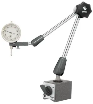 FISSO 3340.15 Classic Line Model: 3300-40 F   SM - 3D articulated gauging arm with on off magnet, 3/8" Stem with 3/8" to 8mm bushing , Indicator Not supplied