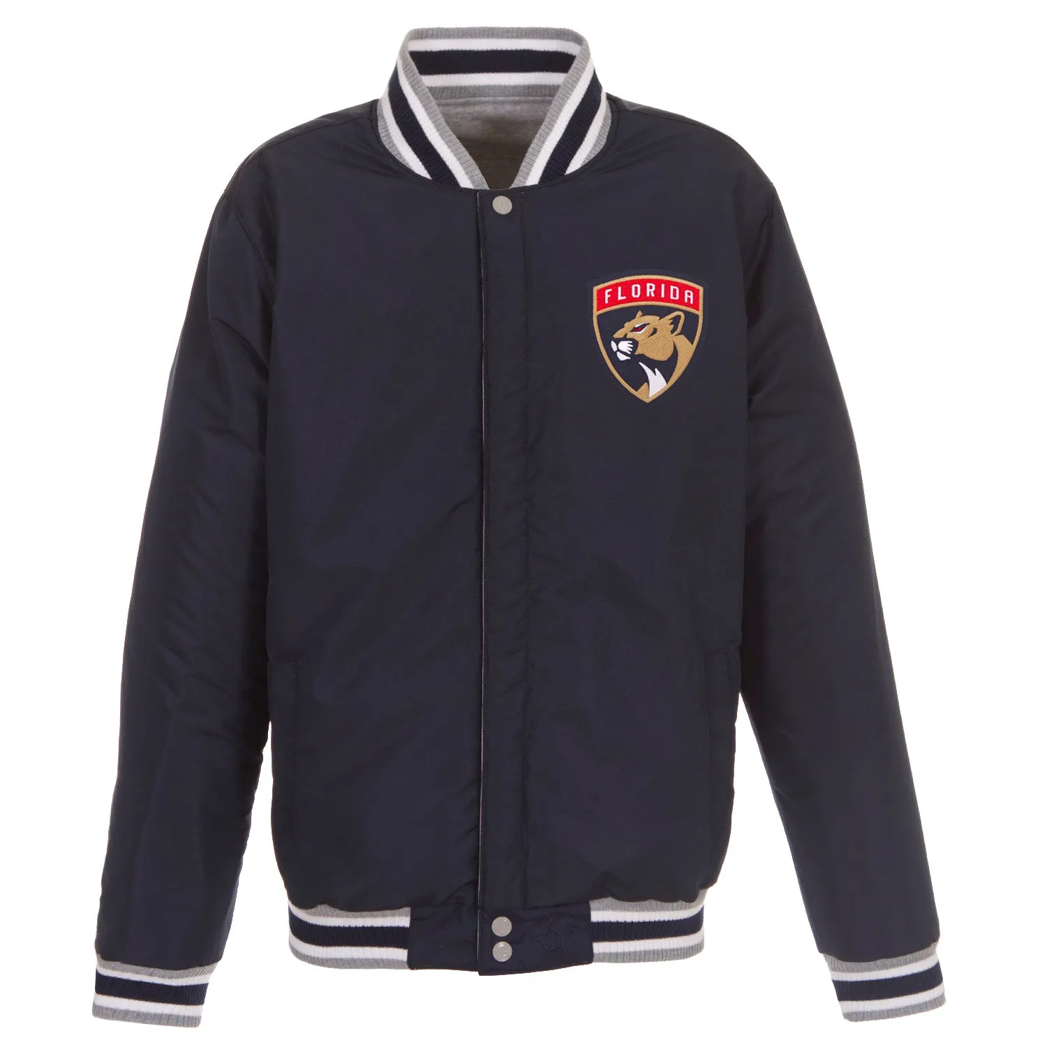 Florida Panthers Reversible Two-Tone Fleece Jacket