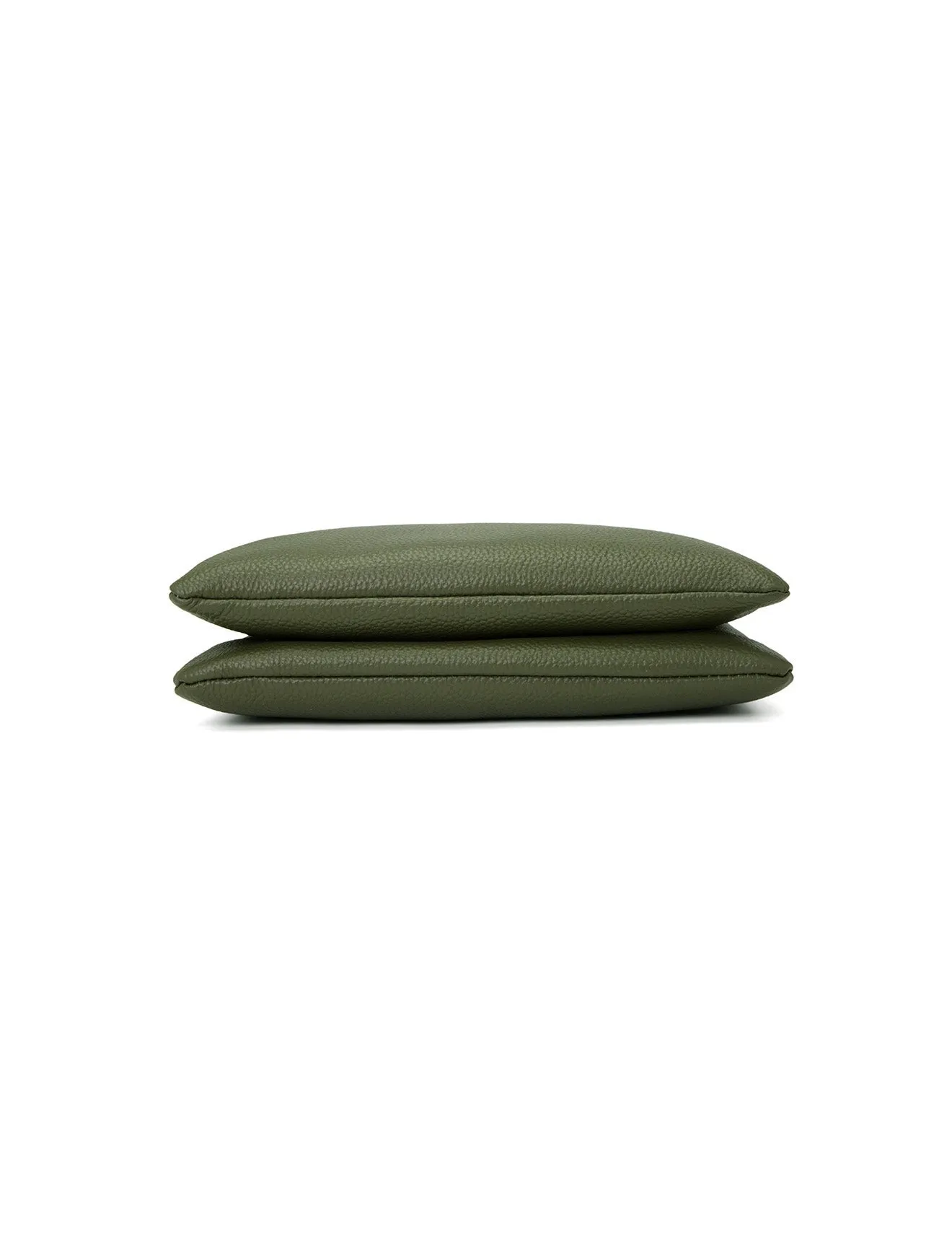FLYNN LEATHER CROSS BODY BAG-E1-0832-OLIVE- SALE