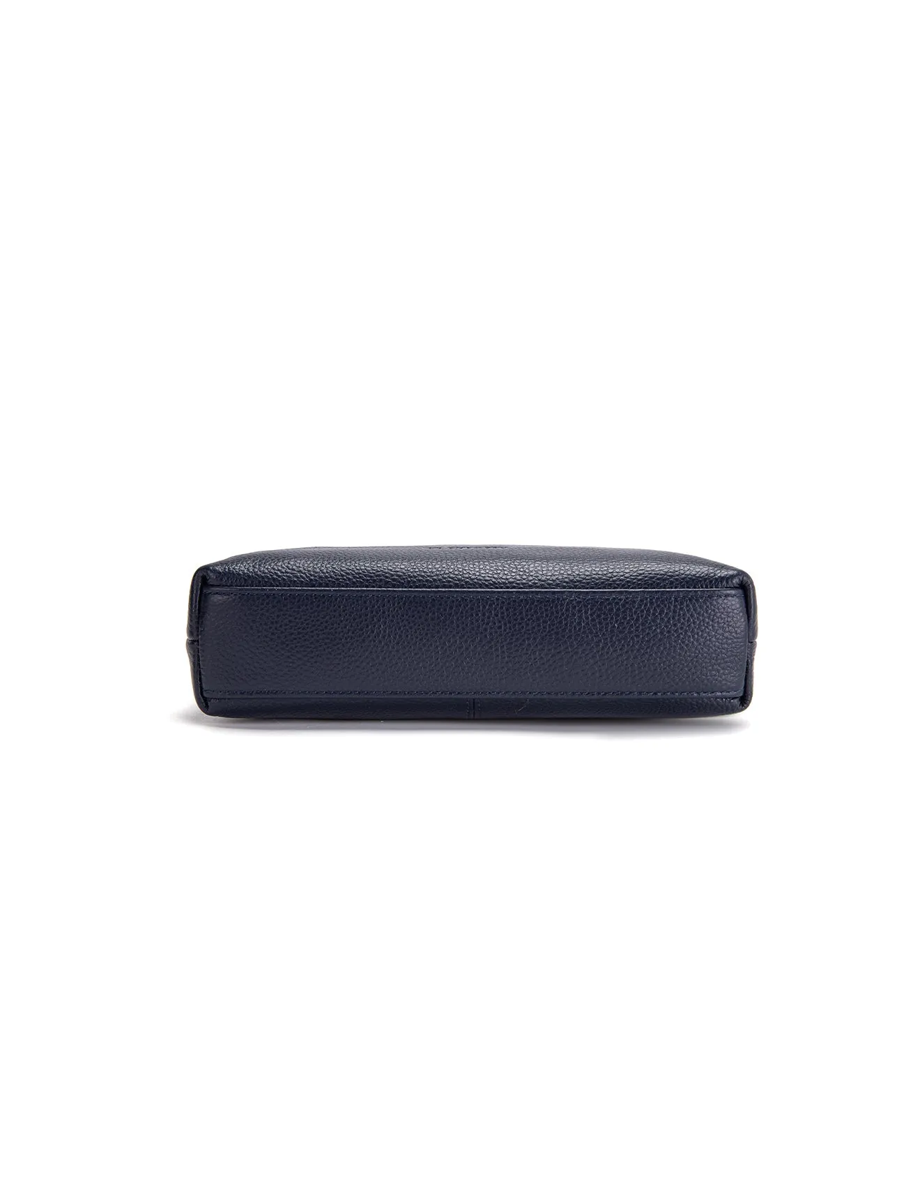 FRANCIS LEATHER XBODY BAG WITH RFID COMPARTMENT- E1-0840-NVY/CAM