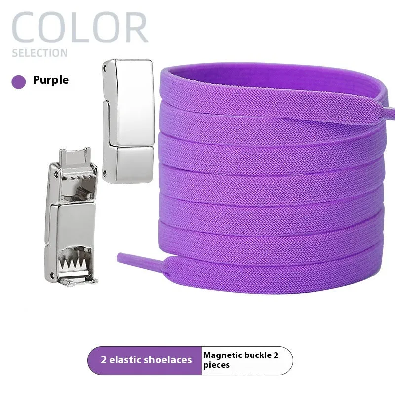 Free Shoelace For Lazy People Magnetic Buckle Men And Women