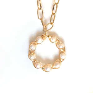Freshwater Pearls Soul Chain Necklace