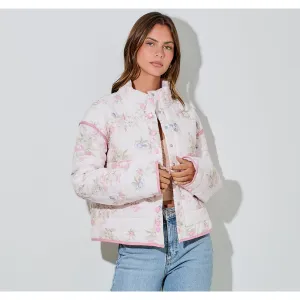 Frosted Bloom Quilted jacket