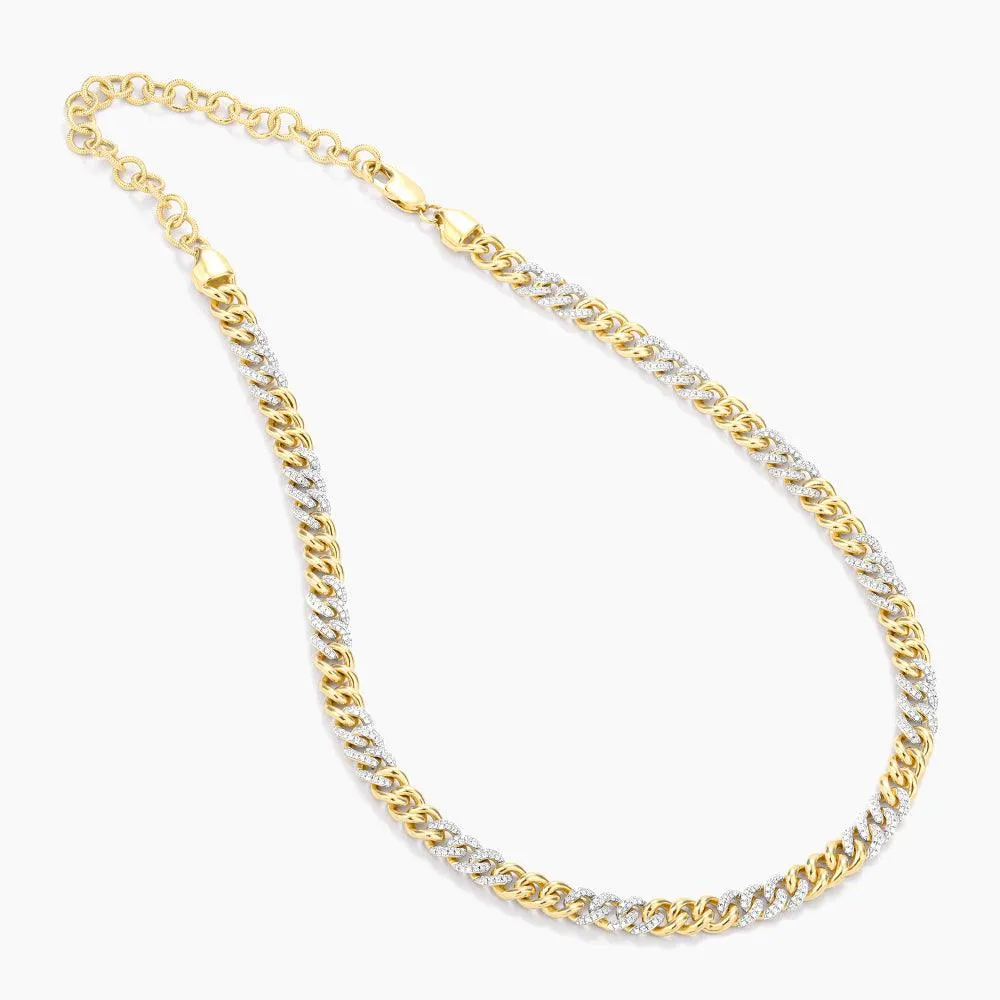 Full Link Cuban Pendant Necklace
