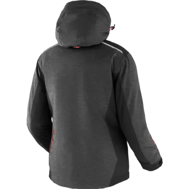 FXR Women's Pulse Jacket, Mid Grey/Coral