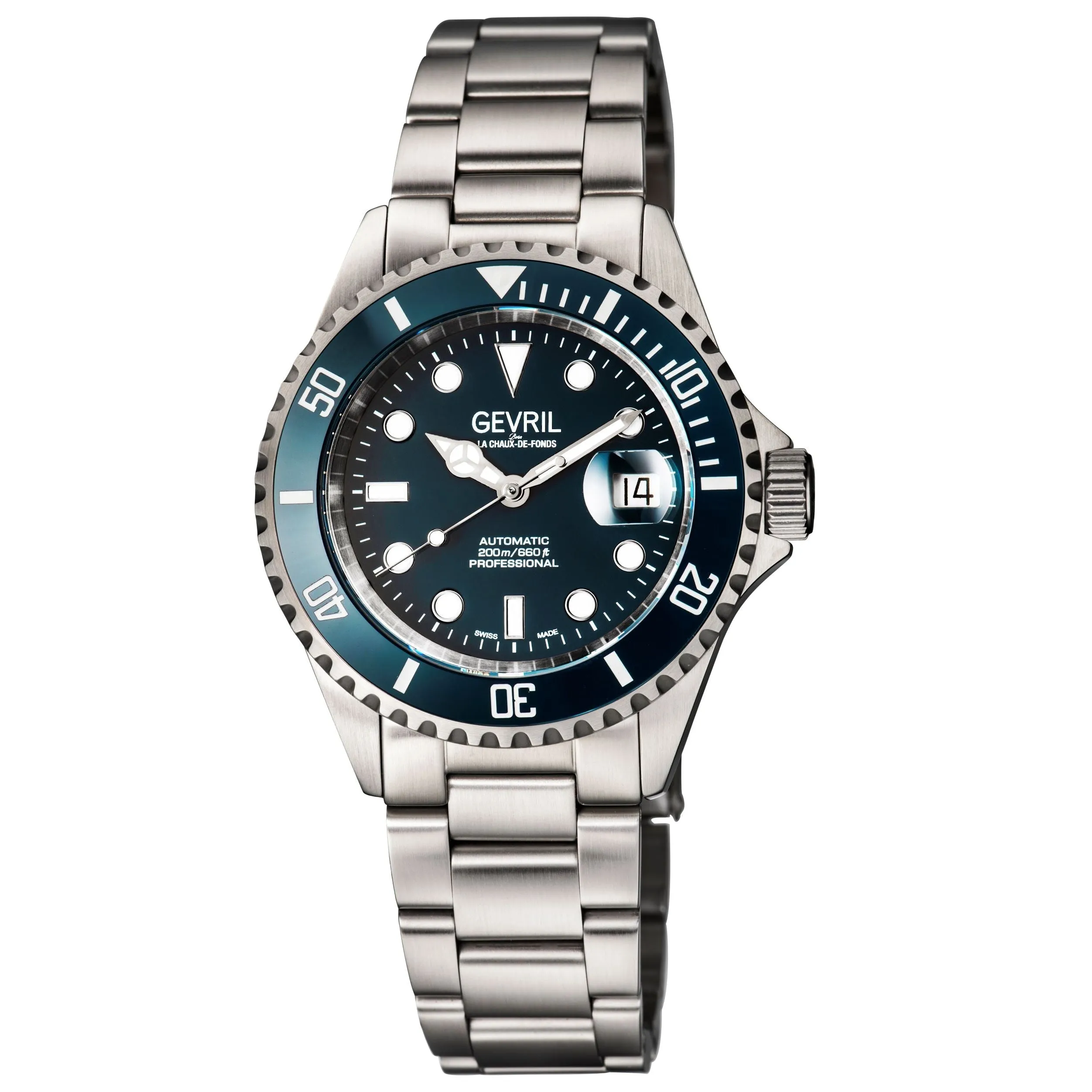Gevril Wall Street - Ceramic Bezel