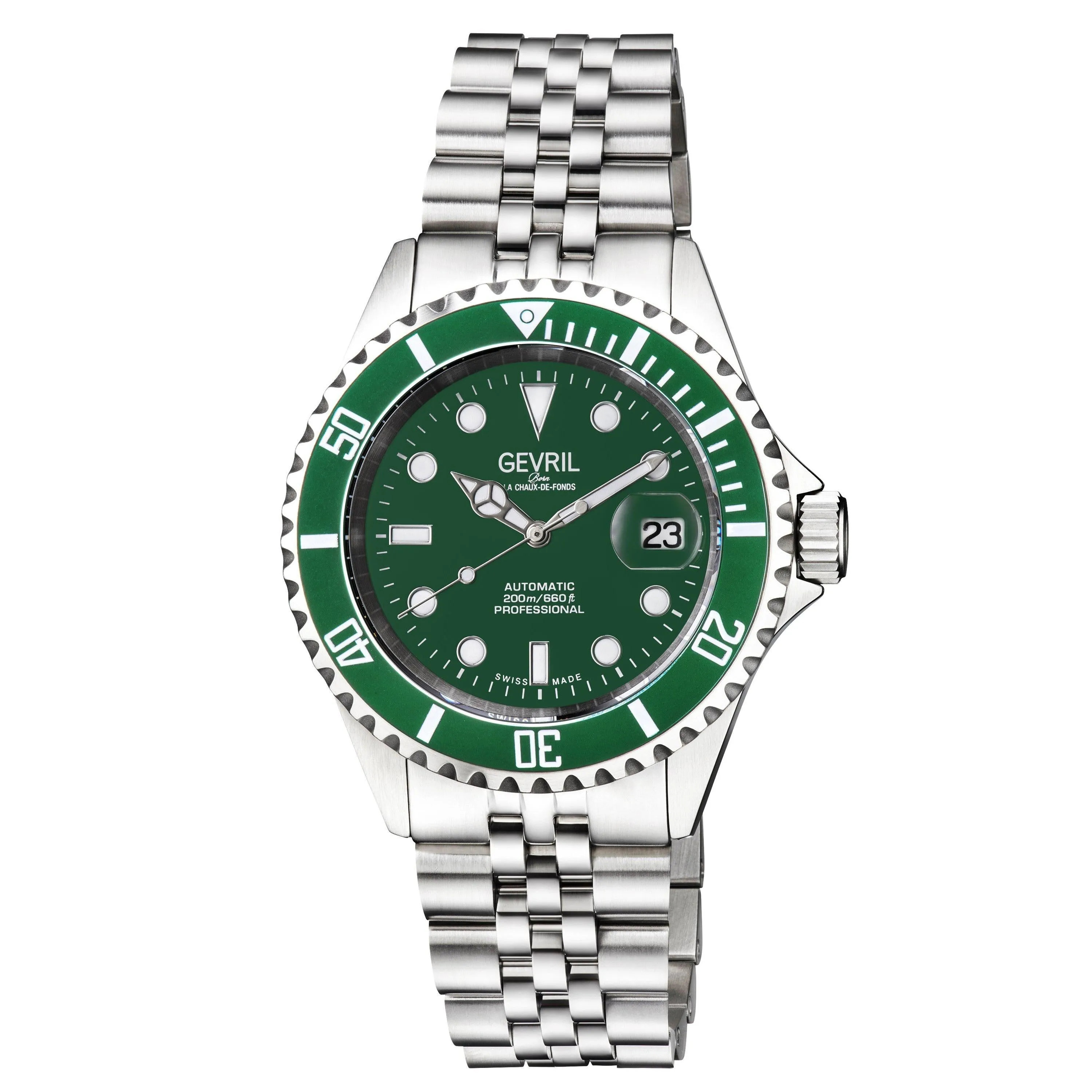 Gevril Wall Street - Ceramic Bezel