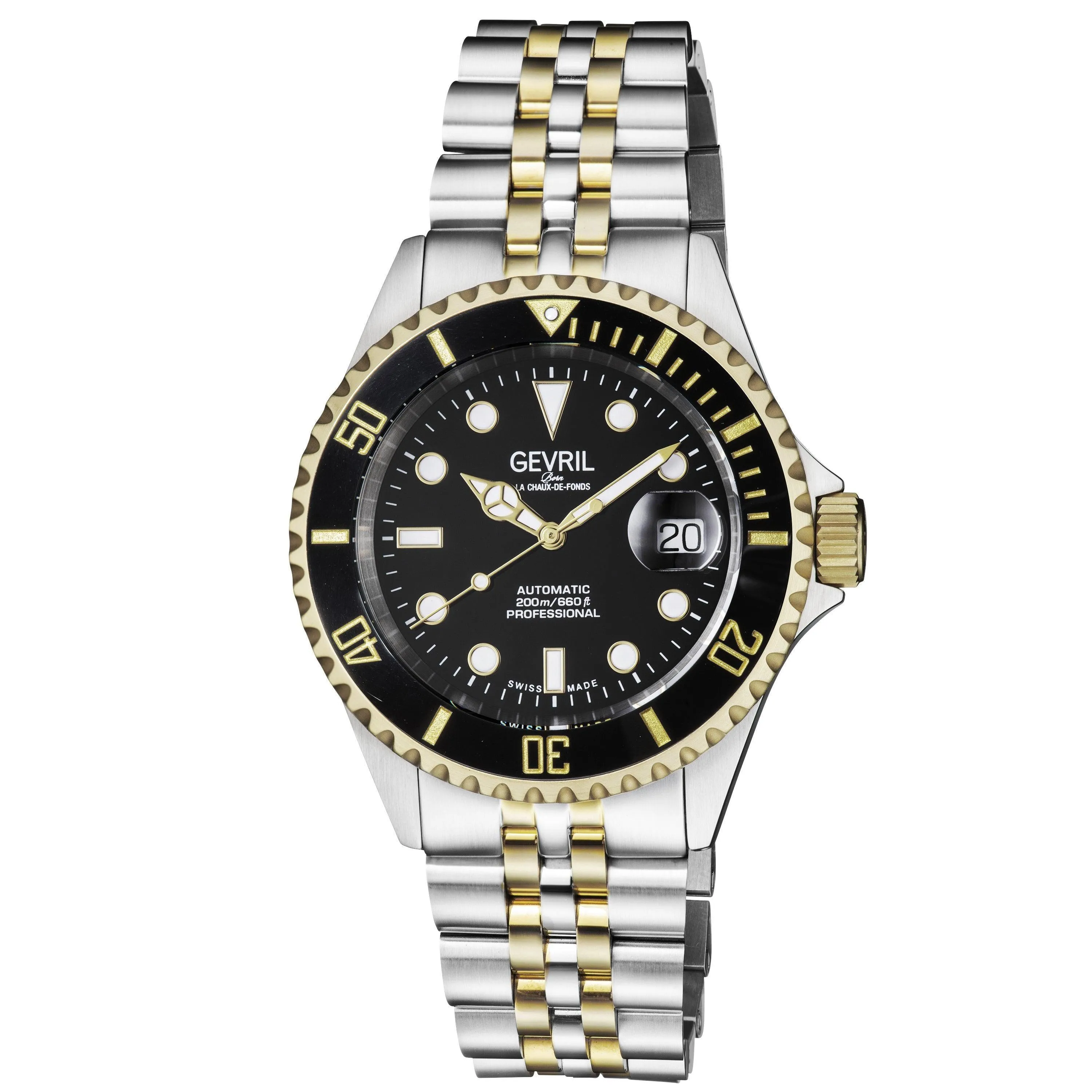 Gevril Wall Street - Ceramic Bezel