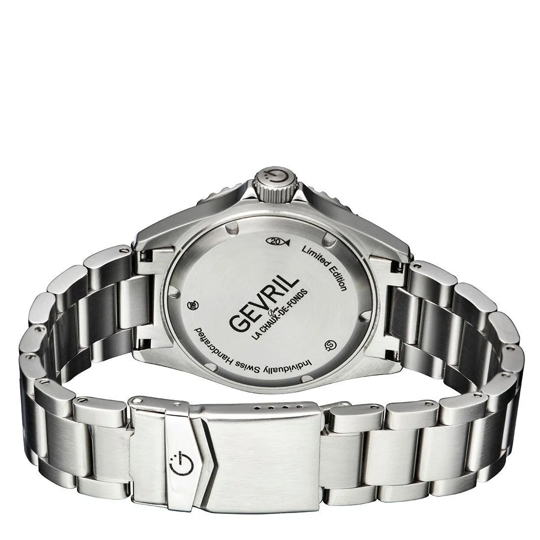 Gevril Wall Street - GMT Ceramic Bezel
