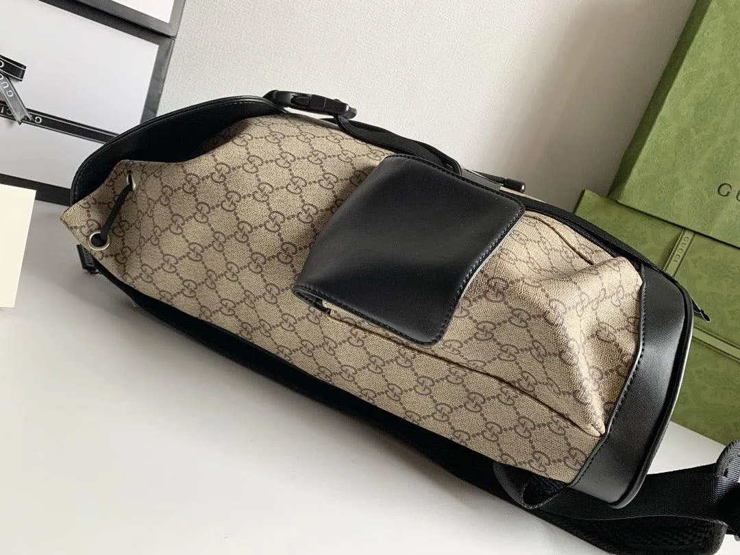 gg Supreme Cream Backpack For Men 16.5in/42cm gg