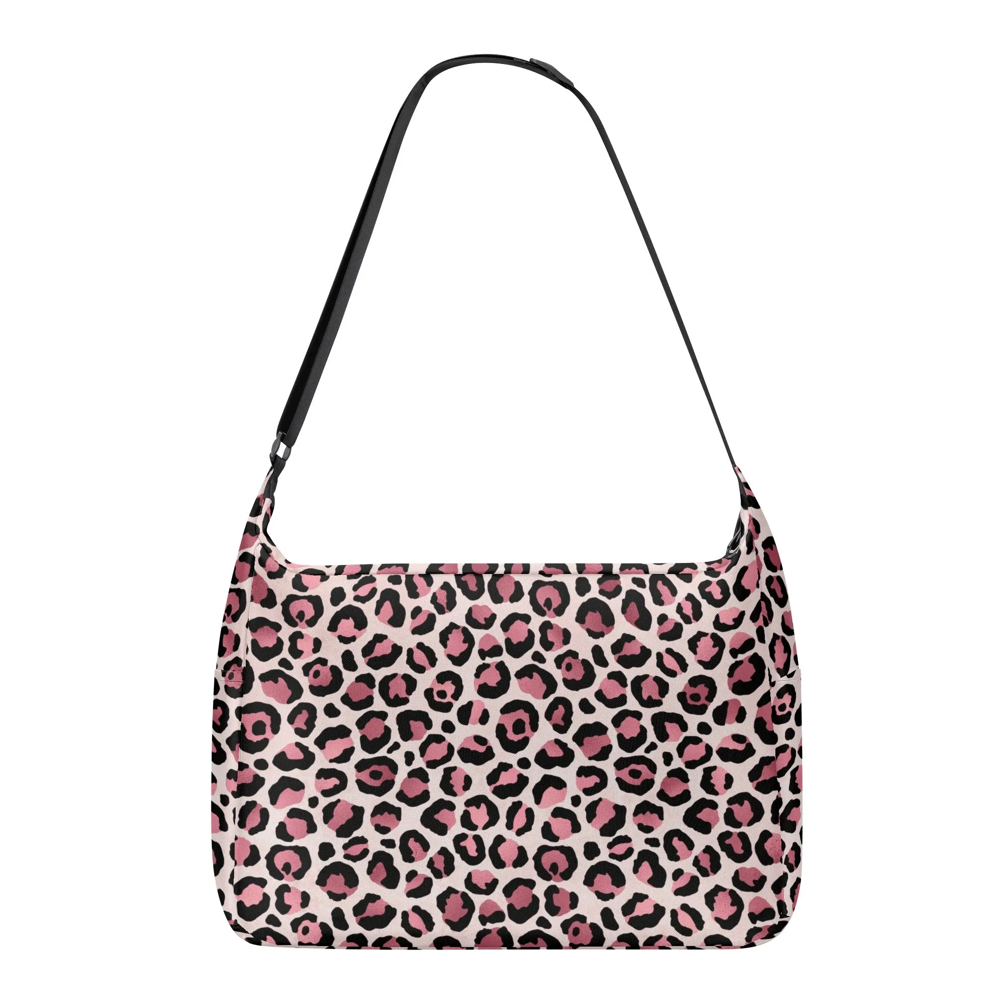 Gold Leopard Pattern Shoulder Bag