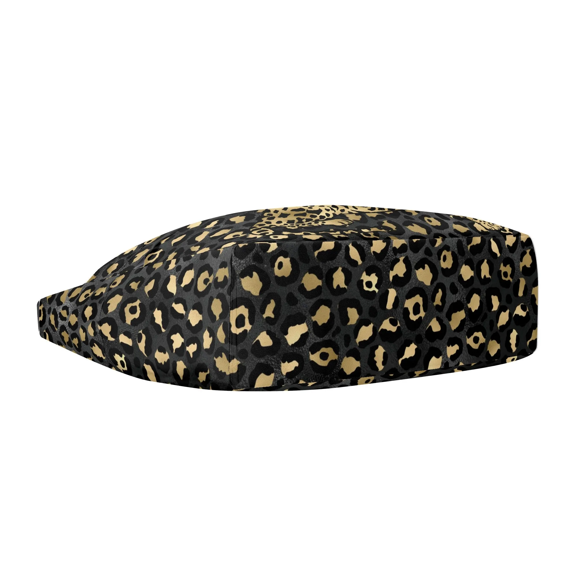 Gold Leopard Pattern Shoulder Bag