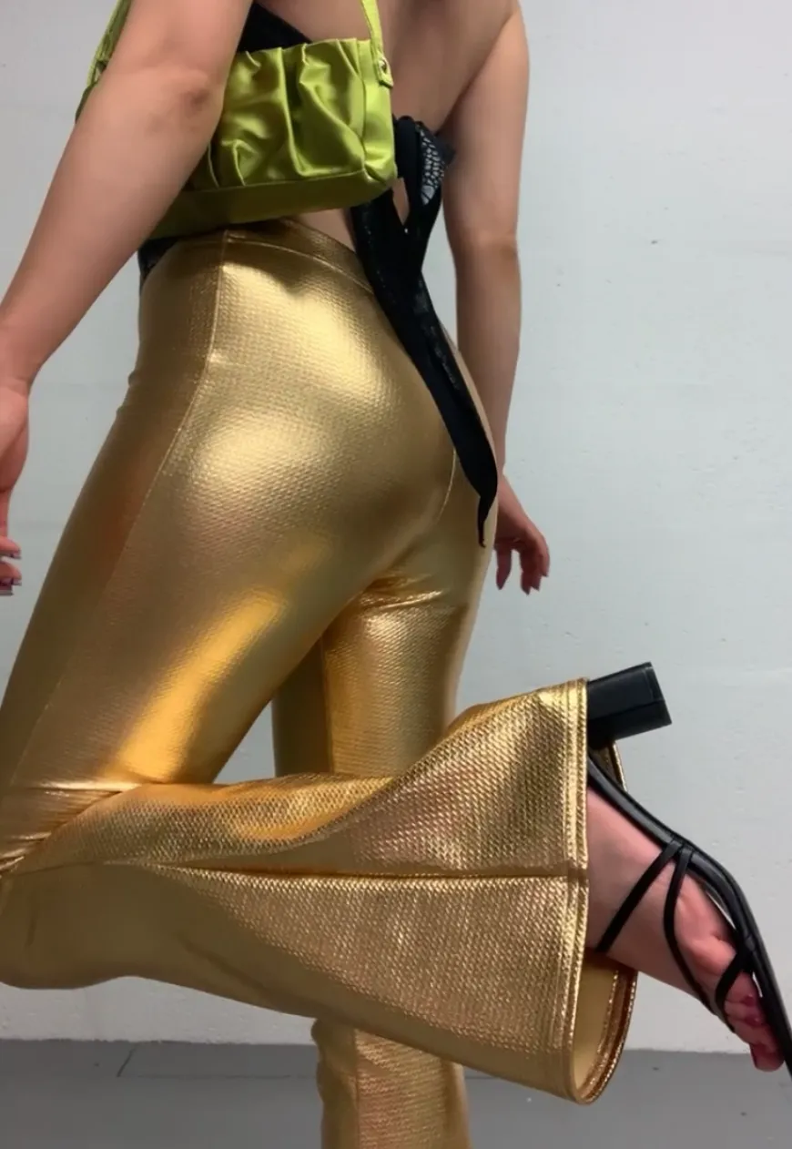 GOLD TEXTURE FLARES