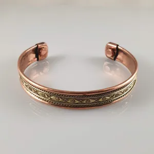 Golden Eye Copper Magnetic Bracelet