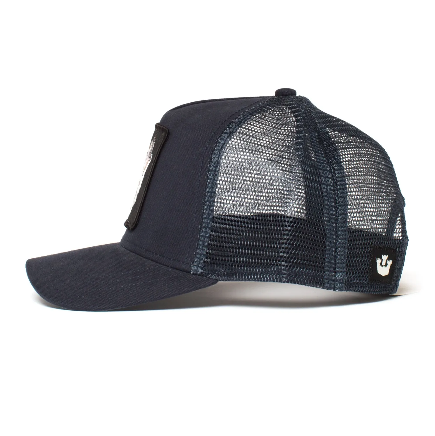 Goorin Bros Lone Wolf Navy Trucker Hat