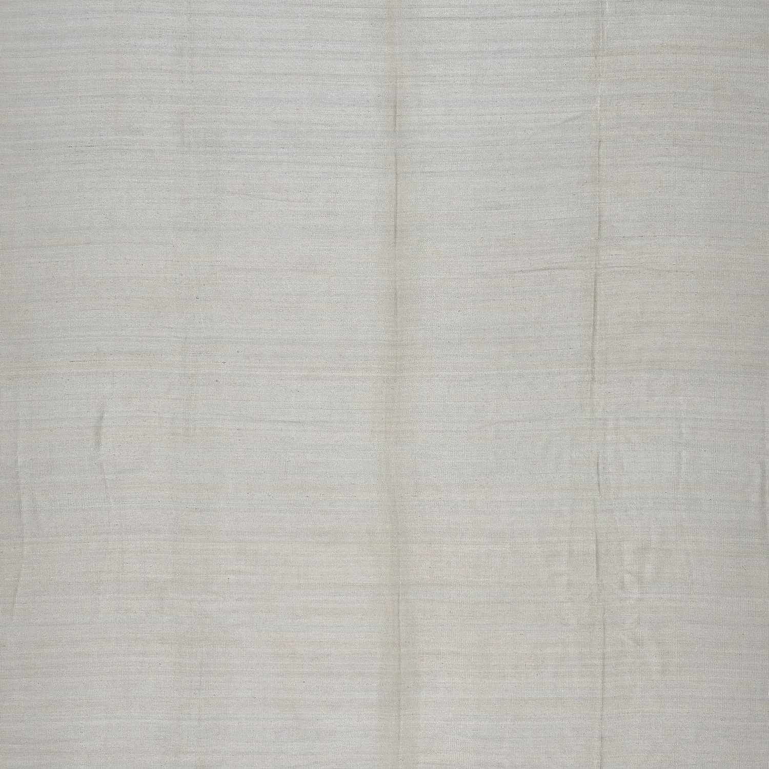 Grey Modern Silk Cotton Blend Rug - 10' x 14'
