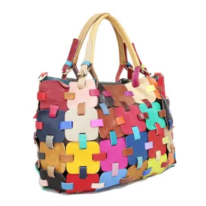 Hand-held Messenger Bag Large Geometric Bag